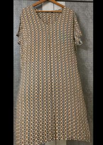 Animal Print Plus Size Kurti
