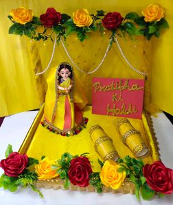 Haldi Decoration Tray