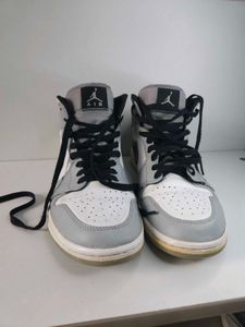 Air Jordan 1 Mid - Grey/White