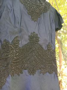 Neavy Blue Gown