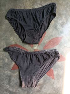 Two Pairs of Black Underwear