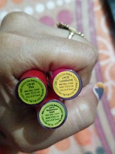 6 Lipsticks
