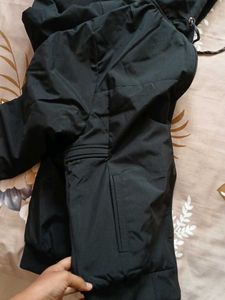 Derby Ten Black Hooded Jacket