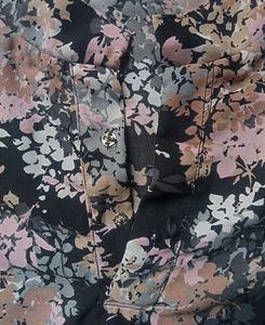 Beautiful Black Printed Long Kurta For Office