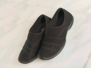 PU KING Black Casual Shoes