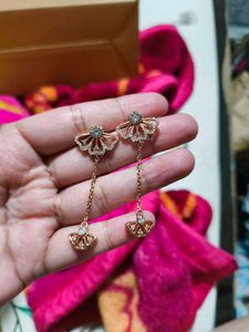 Giva Flower Dangler Earrings