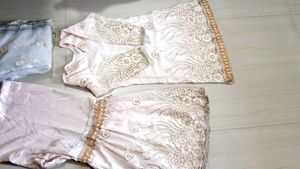 Elegant White Embroidered Shalwar Kameez