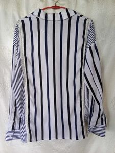 Striped Button-Down Shirt