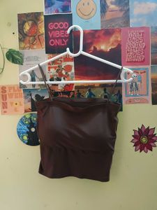 Brown Tube Top