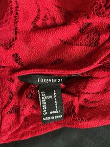 Red Lace Dress