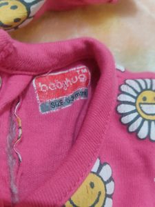 Baby girl drss romper set with bootie &amp;hair band