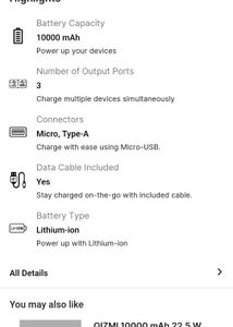 FluSun india 10000 mAh 18 W Power Bank