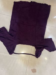 Stylish Purple Top