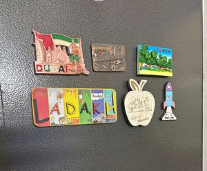 Souvenir Magnets from diff countries and cities