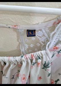 Floral Print Mini Dress