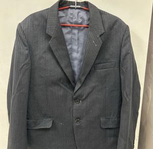 stripe blazer
