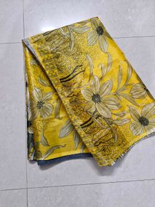 Beautiful Poly Slik Saree Without Blouse