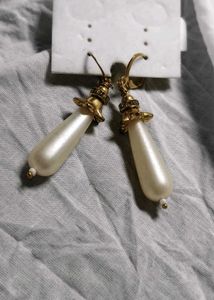 Elegant Pearl Drop Earrings