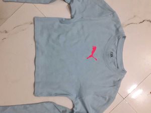 Gym Long Sleeve Crop Top