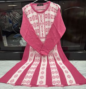 Pink Ethnic Kurta Set