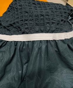 Textured Sofa Cover Ash Grey Condition Good