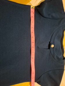 Cute Navy Blue Mini Dress