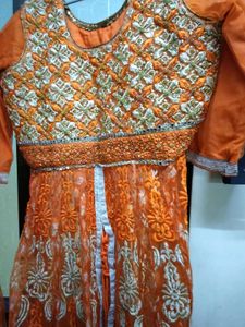 Peplum Heavy Gown Or Lehenga Set