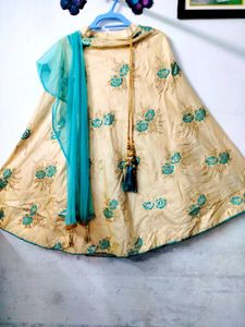 GIRL&#39;S TRADITIONAL LONGSKIRT WITH TOP