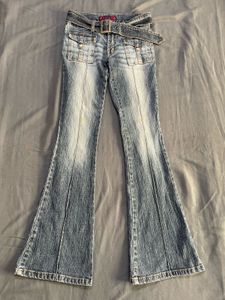Vintage Belted Jeans