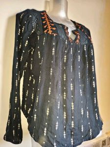 🎊Buy 1, Get 1 Free🎁Black Long Sleeve Top