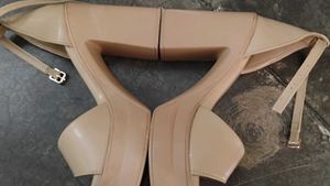 Nude Platform Heels