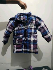 Cute Plaid Puffer Jacket