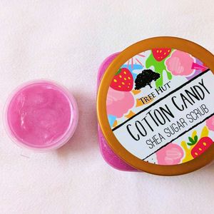 TreeHut Cotton Candy Shea Sugar Body Scrub 50g
