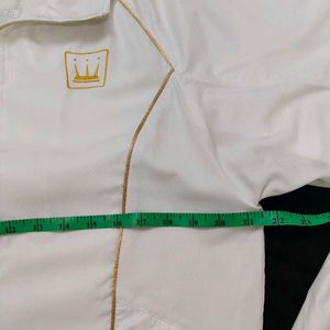 White Summer/ Basketball Type Jacket