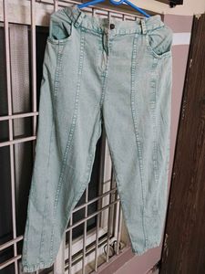 Orchid Blues High Rise Straight Fit Jeans Size S
