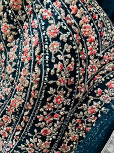 Peplum Top With Lehanga &amp; Dupatta