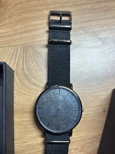 joker and witch all black formal watch