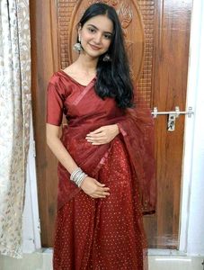 Maroon lehenga choli❤️