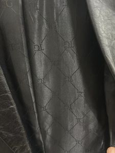 Black Leather Blazer