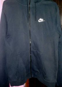 Nike men regular fit zipper hoodie
