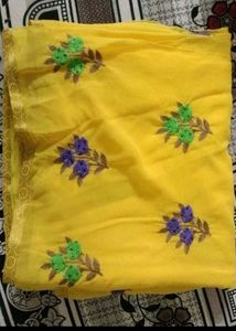 Yellow Saree