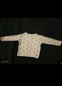 Frendz Yellow Night Wear Top For Kids