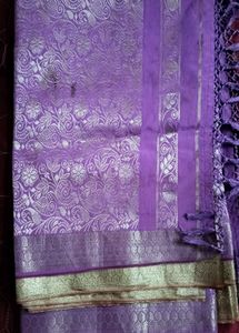 BANARSI TISSUE SAREE WITHOUT BLOUSE