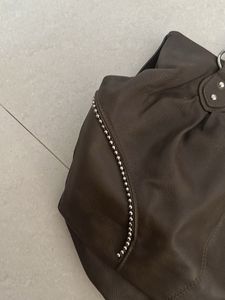brown stylish handbag