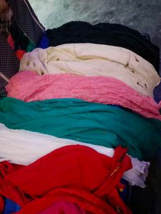 Colorful Dupatta Collection Set Of 12