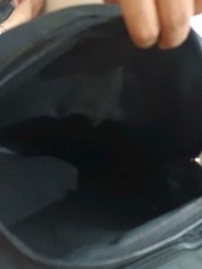 Apple Logo Black Backpack