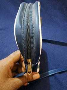 Striped Crossbody Bag