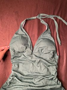Green One Piece Swimsuit