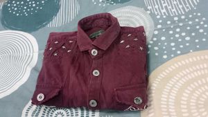 Stylish Boys Jacket Colour Dark Purple