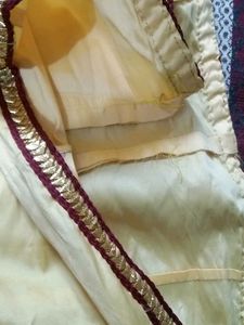 Elegant Yellow kali frock